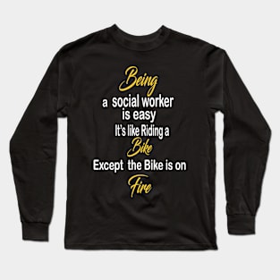 Social Worker Long Sleeve T-Shirt